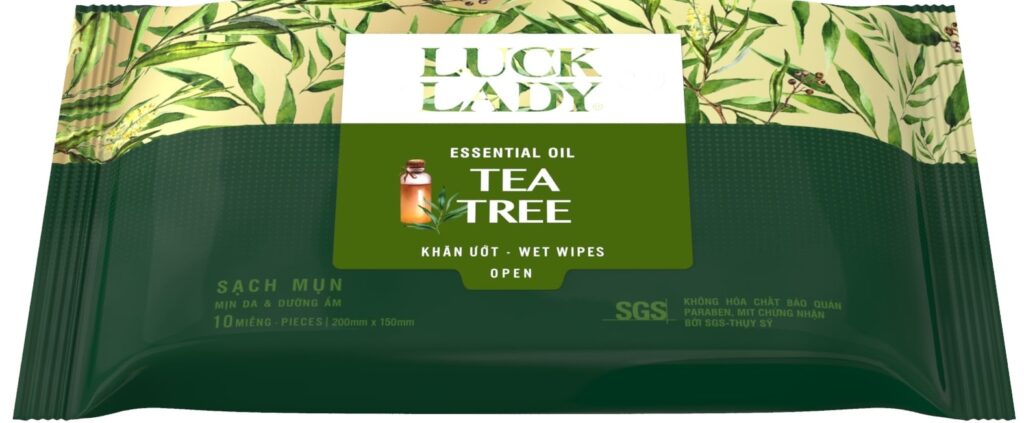 Wet wipes for acne prone skin