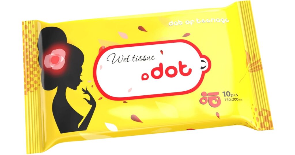 alcohol free wet tissue