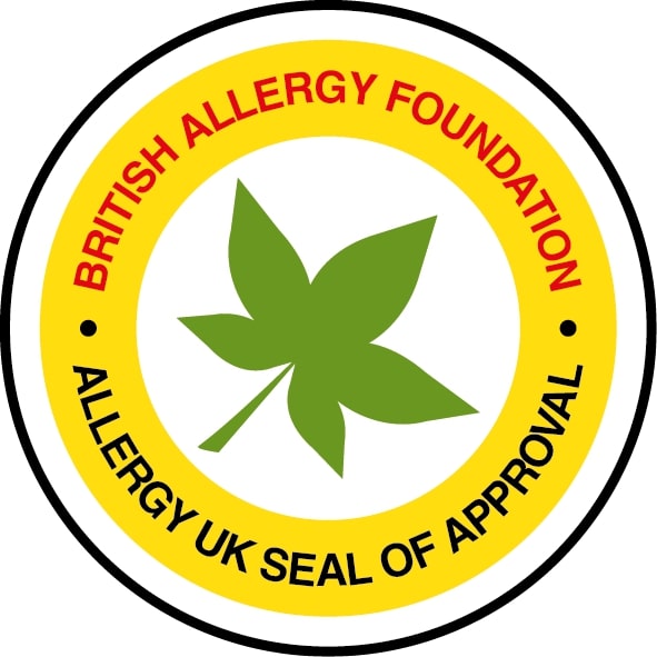Allergy UK seal of approval