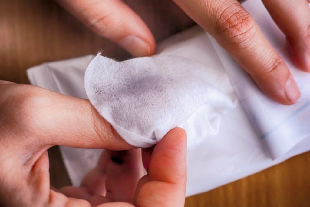 are antibacterial wipes safe