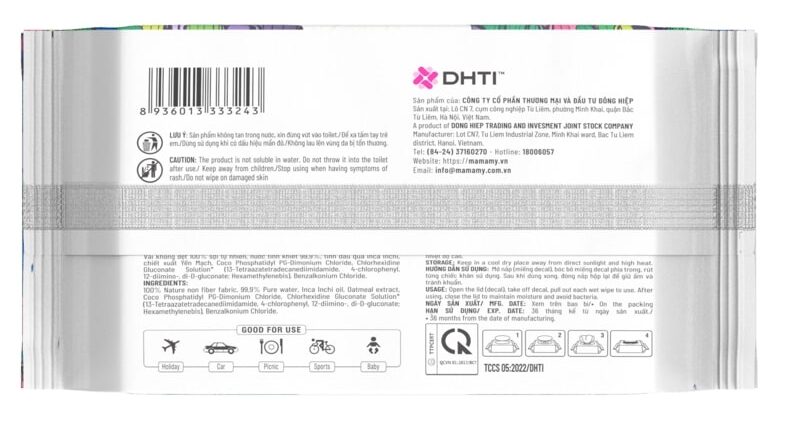 các loại khăn giấy ướt