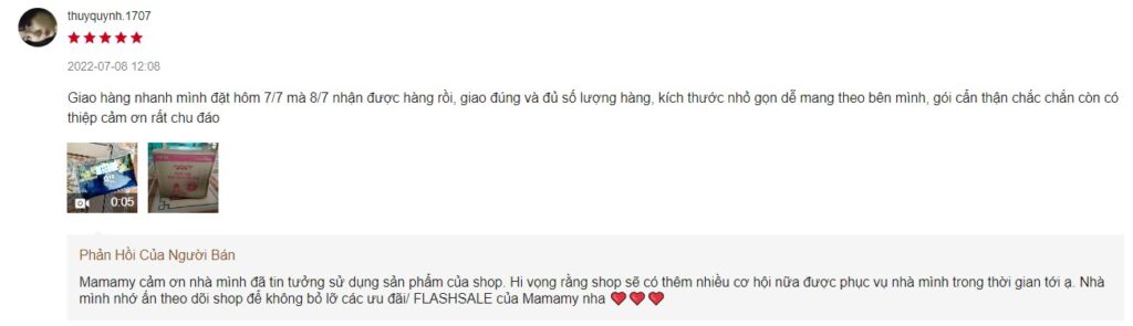 các loại khăn ướt