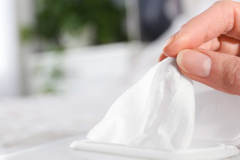 can wet wipes cause hemorrhoids