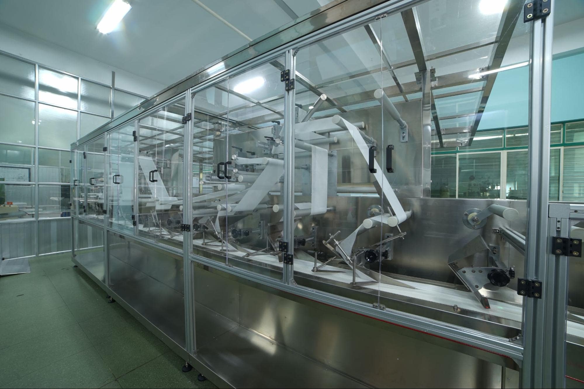 wet towel production process