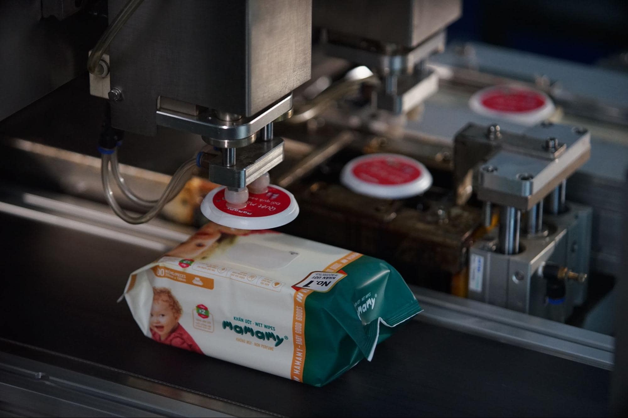 wet tissue production line