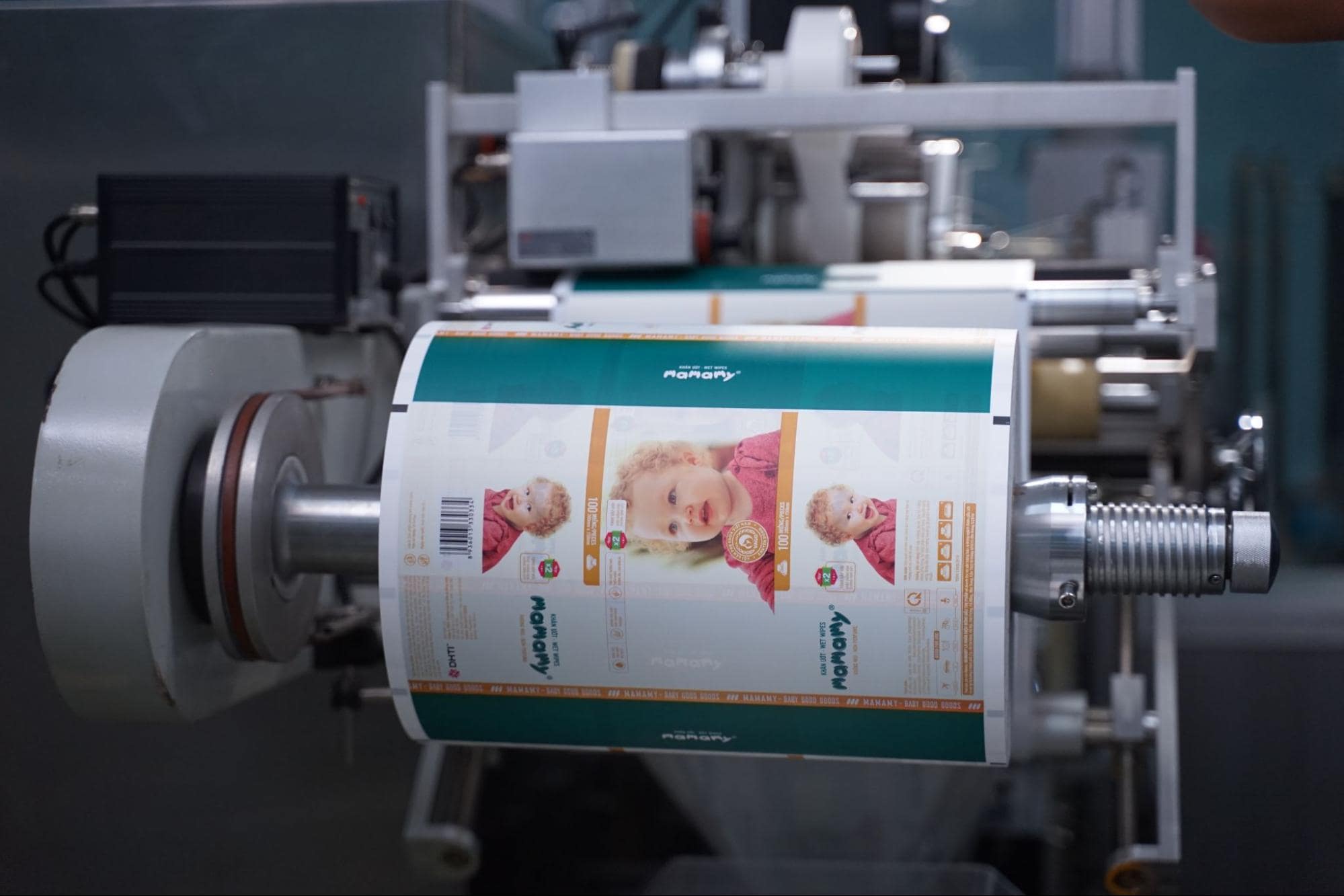 wet towel production line