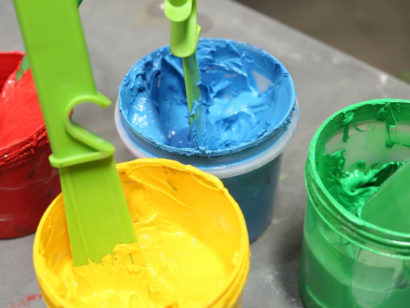 in lụa khăn lạnh