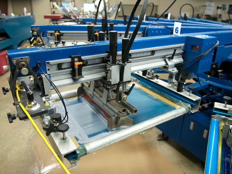 kỹ thuật in lụa khăn lạnh