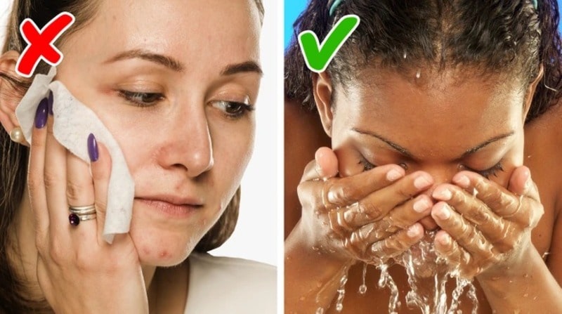 khăn giấy ướt tẩy trang có tốt không