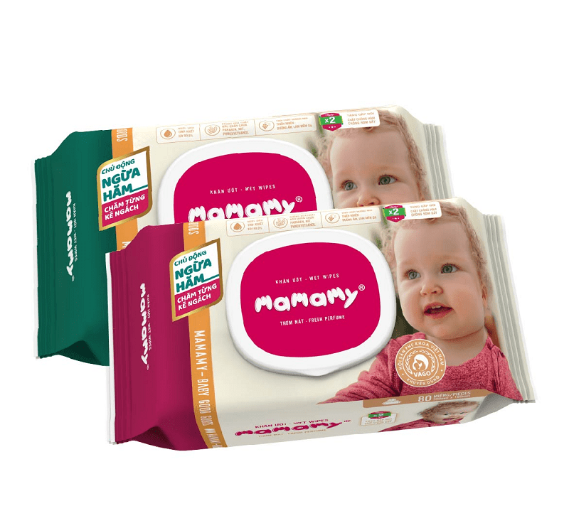 khăn giấy ướt tốt cho da mặt