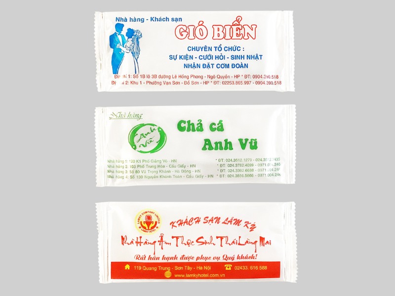 khăn ướt dùng 1 lần