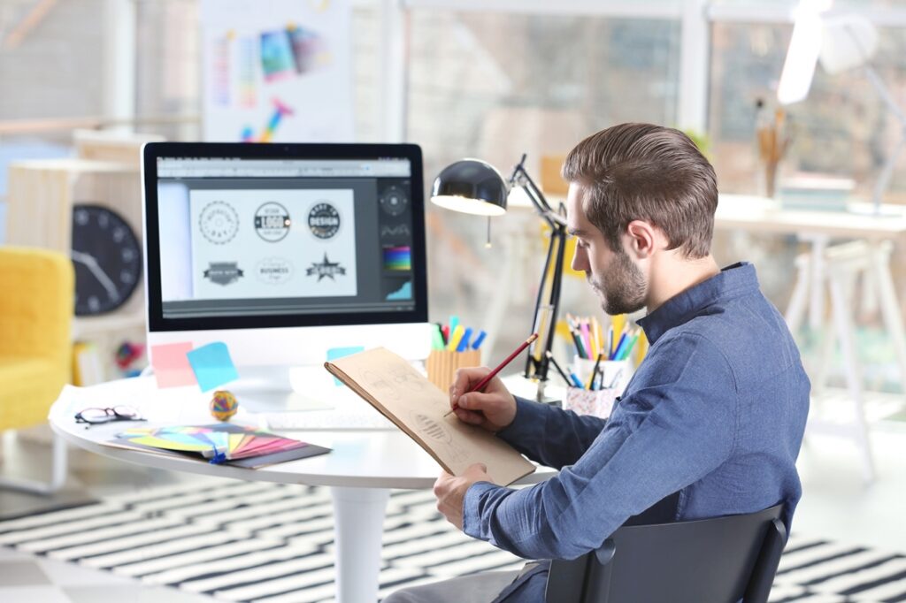 khăn ướt in logo