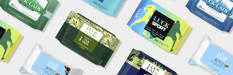 khăn ướt luck lady