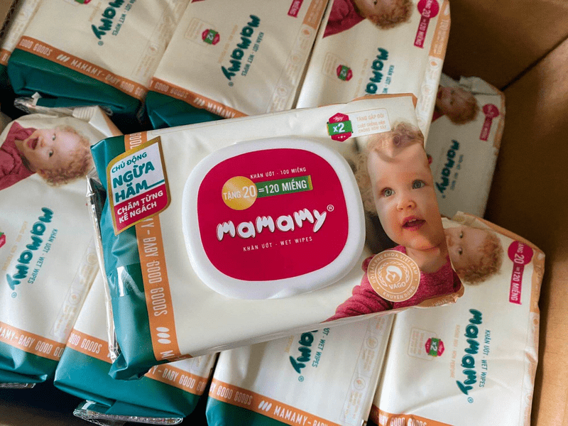 khăn ướt mamamy giá bao nhiêu