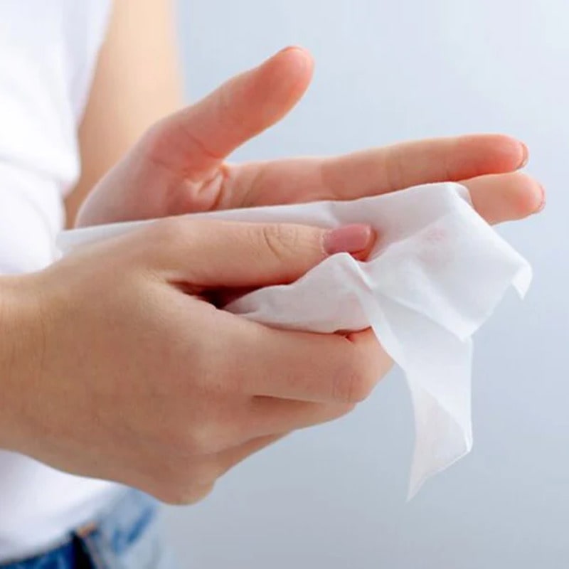 nguyên liệu làm khăn ướt