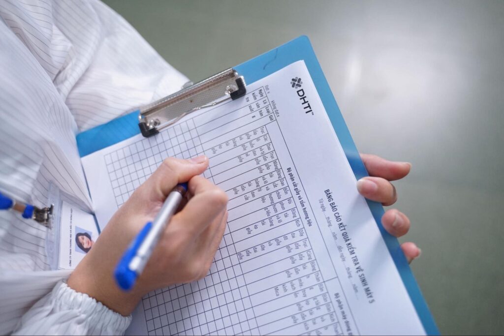 dây chuyền sản xuất khăn lạnh