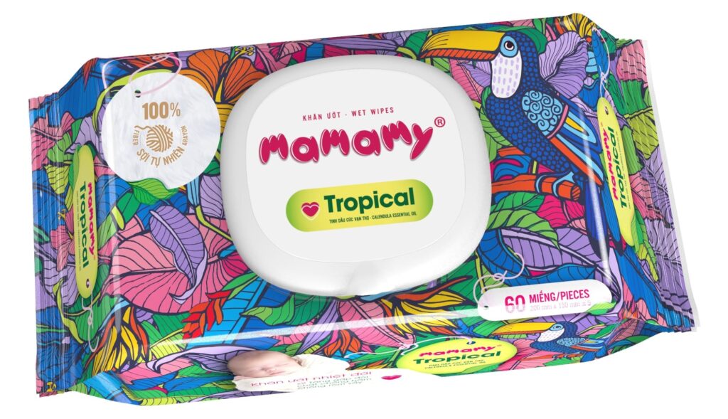 sản xuất khăn ướt