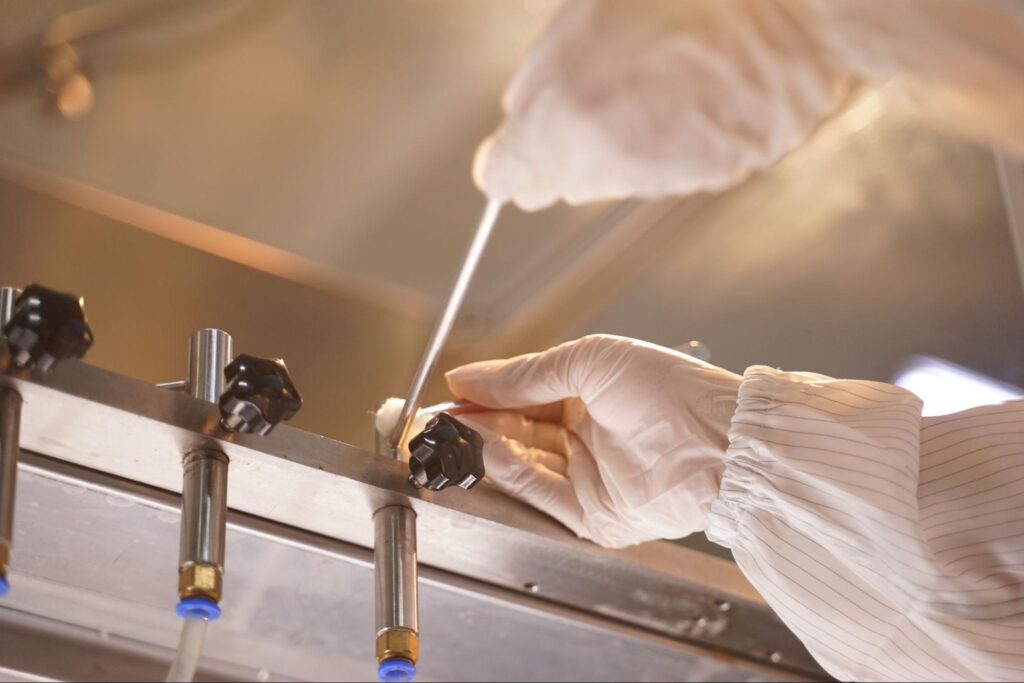 wet wipes production process